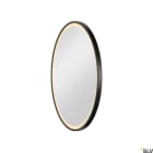 SLV - TRUKKO 60, Miroir, 60 cm, chromé, bord noir