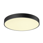 SLV - MEDO® PRO 60, applique et plafonnier, intérieur, rond, noir, LED, 39W, UGR <19