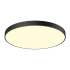 SLV - MEDO® PRO 90, plafonnier LED, intérieur, rond, noir, LED, 74W, IP 50, IK02