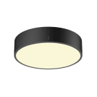 SLV - MEDO® 30, applique et plafonnier, intérieur, rond, noir, LED, 12W, IP 50, IK02