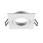 SLV - NEW TRIA® 68, collerette spot encastré, intérieur, carré, orientable, blanc