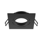 SLV - NEW TRIA® 68, collerette spot encastré, intérieur, carré, orientable, noir
