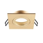 SLV - NEW TRIA® 68, collerette spot encastré, intérieur, carré, orientable, doré