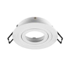 SLV - NEW TRIA® 75, collerette spot encastré, intérieur, rond, orientable, blanc