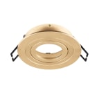 SLV - NEW TRIA® 75, collerette spot encastré, intérieur, rond, orientable, doré