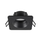 SLV - NEW TRIA® 68, collerette pour spot encastré, intérieur, carré, noir, IP 65