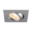 SLV - NEW TRIA® 68, spot encastré, intérieur, carré, orientable, alu, GU10, 10W, IP 20