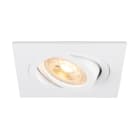 SLV - NEW TRIA® 75, spot encastré, int, carré, orientable, blanc, GU10, 10W, IP 20