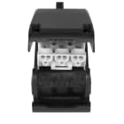 SLV - NEW TRIA® 68, spot encastré, intérieur, rond, orientable, noir, LED, 8,3W