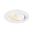 SLV - NEW TRIA® 68, spot encastré, intérieur, rond, orientable, blanc, LED, 8,3W