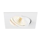 SLV - NEW TRIA® 68, encastré de plafond, orientable 3000 K, 38°, IP 20, carré, blanc