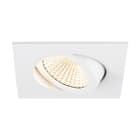 SLV - NEW TRIA® 68, spot encastré intérieur, carré, orientable, blanc, LED, 8,3W