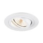 SLV - NEW TRIA® 75, spot encastré, intérieur, rond, orientable, blanc, LED, 8,3W
