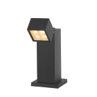 SLV - S-CUBE 35, borne, extérieur, carré, 15W, 2700/3000 K, PHASE, anthracite
