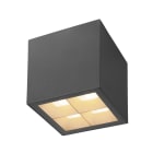 SLV - S-CUBE, Plafonnier, 2700/3000 K, 15W, PHASE, 80°, anthracite