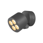 SLV - R-CUBE, Plafonnier et applique saillie, 2700/3000K, 15W, PHASE, 70°, anthracite
