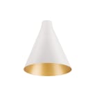 SLV - LALU® CONE 15, abat-jour Mix&Match, intérieur, blanc/or