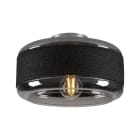 SLV - PANTILO ROPE 27 Plafonnier et applique saillie cylindrique 15W anthracite/argent