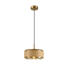 SLV - PANTILO ROPE 27, Suspension, 250 cm, E27, 15W, ambre/or