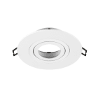 SLV - NEW TRIA® 75 XL, collerette spot encastré int, rond, orientable, blanc