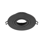 SLV - NEW TRIA® 75 XL, collerette spot encastré intérieur, rond, orientable, noir
