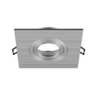 SLV - NEW TRIA® 75 XL, collerette spot encastré intérieur, carré, orientable, alu
