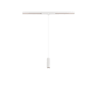 SLV - LALU®, Suspension, 48 V, Base LED, Mix&Match, L150 cm, 8W, 3000 K, DALI, blanc