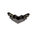 SLV - S-TRACK connecteur L, possible alimentation, Dali Phase, réversible, noir