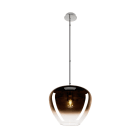 SLV - PANTILO CONVEX 40, suspension, intérieur, L150 cm, E27, 40W, cuivre