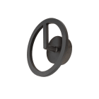 SLV - Q-RING, applique murale, extérieur, 3000 K, PHASE, IP65, noir, bord de mer