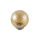 SLV - VARYT abat-jour en verre, aspect diamant ambre