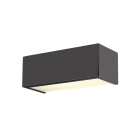 SLV - CHROMBO, applique, intérieur, carré, 3000 K, 8W, PHASE, 120°, noir
