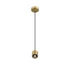 SLV - VARYT, suspension, intérieur, E14, L150 cm, 6W, laiton, sans abat-jour