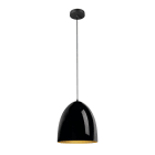 SLV - PARA CONE 30, suspension, intérieur, L250 cm, E27, simple, 60W, noir/or