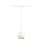 SLV - LIGHT EYE® 150, suspension pour rail 1 allumage, GU10, L150 cm, 13W, blanc mat