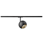 SLV - LIGHT EYE® 150, spot pour rail 1 allumage, intérieur, rond, GU10, 13W, noir mat