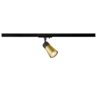 SLV - PURI 2.0 Cone, spot pour rail 1 allumage, intérieur, GU10, simple, 6W, noir/or