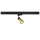 SLV - PURI 2.0 Dome, spot rail 3 allumages, intérieur, GU10, simple, 6W, noir/or