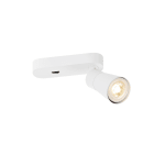 SLV - PURI 2.0 Cone, applique et plafonnier, interrupteur, carré, 6W, GU10, blanc