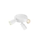 SLV - PURI 2.0 Tube, applique et plafonnier, rond, triple, 6W, GU10, blanc