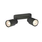 SLV - PURI 2.0 Tube, applique et plafonnier, long, double 6W, GU10, noir