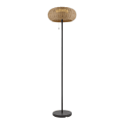 SLV - ADEGAN, lampadaire extérieur, solaire, marron, LED 4,35W, 2200K, IP65