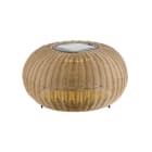 SLV - ADEGAN, lampe à poser, extérieur, solaire, 2200 K, IP65, marron