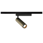 SLV - GRIP! M, spot rail 1 allumage, cylindrique, 2700 K, 20W, PHASE, 42°, bronze/noir