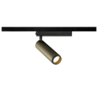 SLV - GRIP! M, spot rail 1 allumage, cylindrique, 2/3K, 15W, PHASE, 42°, bronze/noir