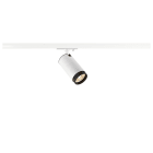 SLV - GRIP! L, spot rail 1 allumage, cylindrique, GU10, simple, 6W, blanc/noir