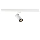 SLV - GRIP! L, spot rail 3 allumages, cylindrique, GU10, simple, 6W, blanc/noir