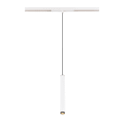 SLV - GRIP! S, suspension rail 48 V, L200 cm, 2700 K, 29°, DALI, blanc/noir