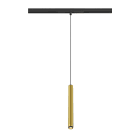 SLV - GRIP! S, suspension rail 48 V, L200 cm, 2700 K, 29°, DALI, or/noir