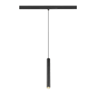 SLV - GRIP! S, suspension rail 48 V, L200 cm, 3000 K, 29°, DALI, noir/or